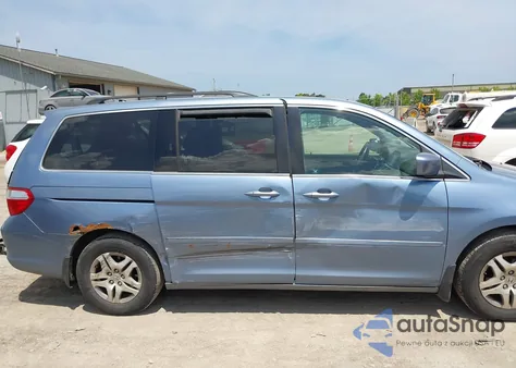 2007 Honda Odyssey Ex-L from USA, damaged, VIN 5FNRL38787B142724